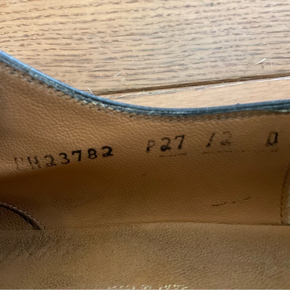 Salvatore Ferragamo Studio Oxford Lace-up Leather Shoe, Black, Men’s Sz 12 - Picture 10 of 12